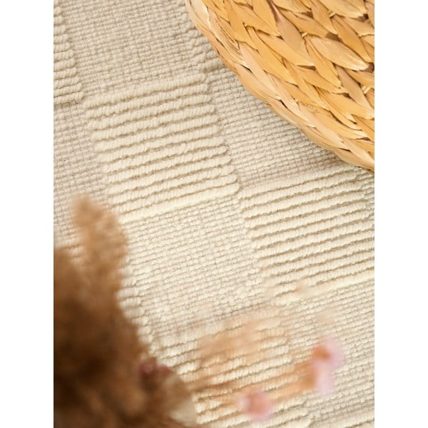 Kremno bel ročno tkan volnen tekač 80x200 cm Scala – Villeroy&Boch-image-4