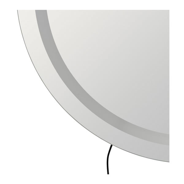 Stensko ogledalo z lučjo 60x80 cm – Ixia-image-3