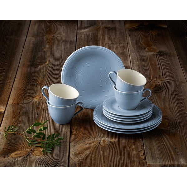Bela in modra porcelanasta skodelica Villeroy & Boch Like Color Loop, 350 ml-image-1
