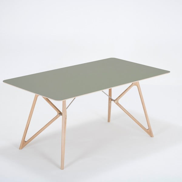 Jedilna miza iz hrastovega lesa 160x90 cm Tink - Gazzda