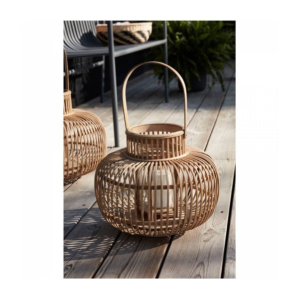 Komplet 2 bambusovih lantern Hübsch Bamboo-image-4