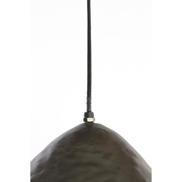 Črna viseča svetilka ø 32 cm Elimo – Light & Living-image-1