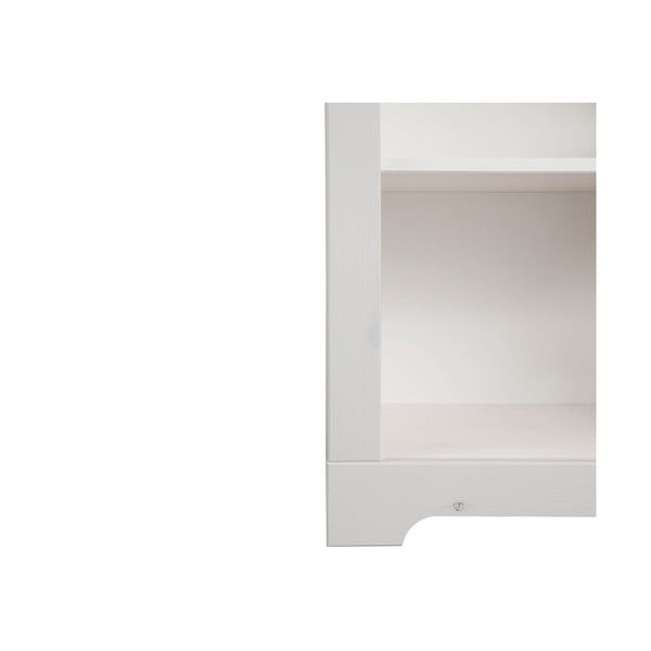 Bel regal iz masivnega bora 50x135 cm Cubrix – Støraa-image-4