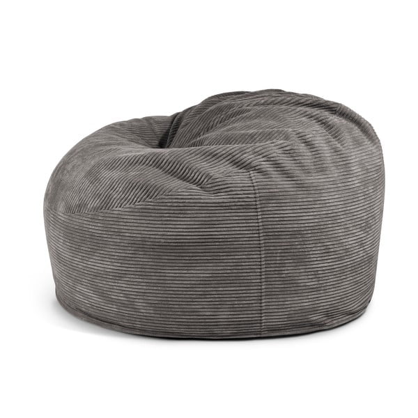 Kremno bela vreča za sedenje iz rebrastega žameta Om 110 – SLOWDOWN-image-3