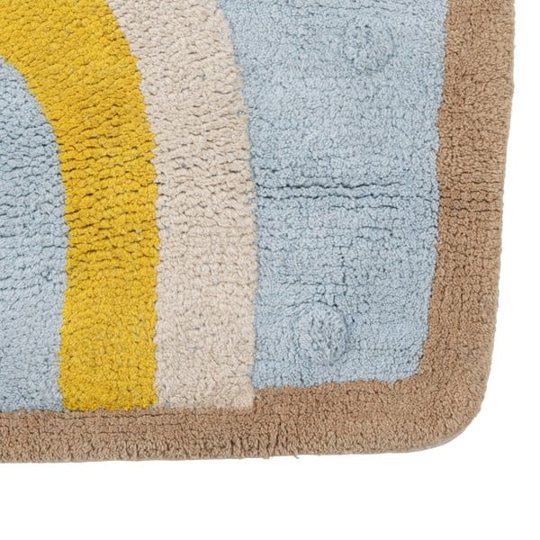 Svetlo modra bombažna otroška preproga 74x100 cm House – Ixia-image-4