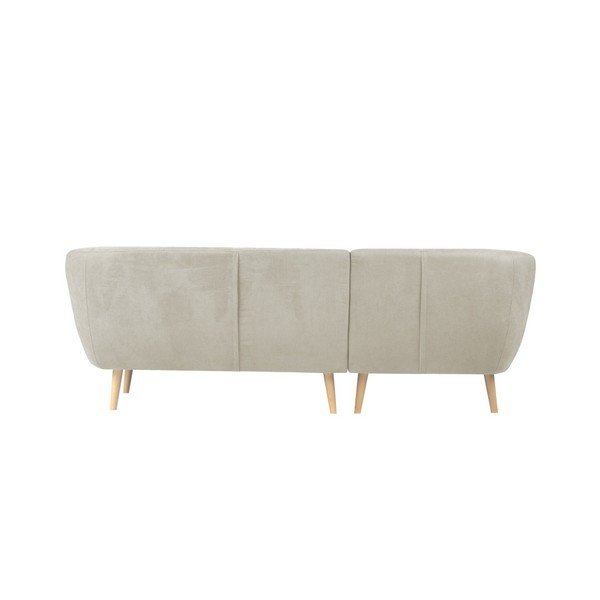 Bež sedežna garnitura z ležalnikom na levi strani Mazzini Sofas Sardaigne-image-3