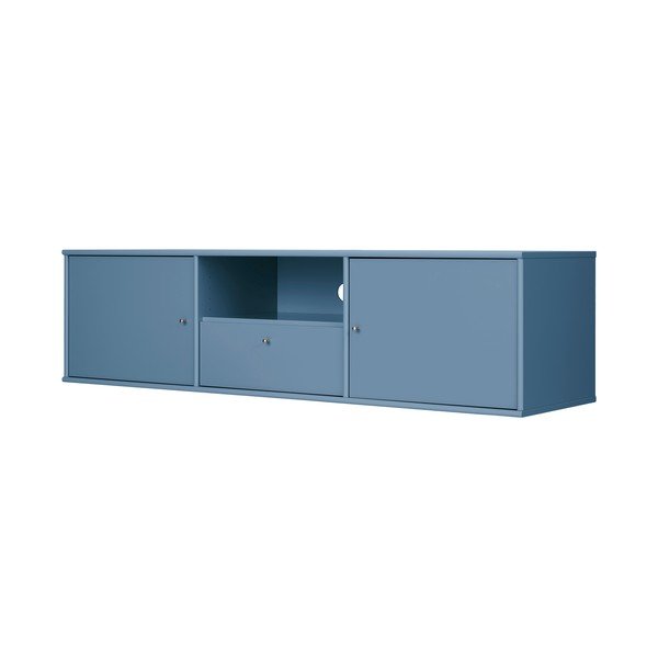 Modra TV omarica 161x42 cm Mistral – Hammel Furniture-image-1