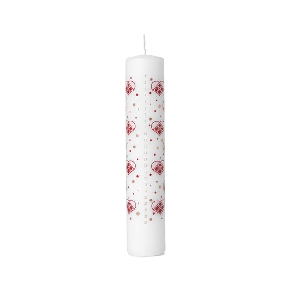 Sveča z božičnim motivom čas gorenja 56 h Guirlande – Kähler Design