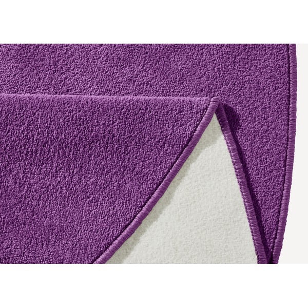 Temno vijolična okrogla preproga ø 133 cm Fancy – Hanse Home-image-3