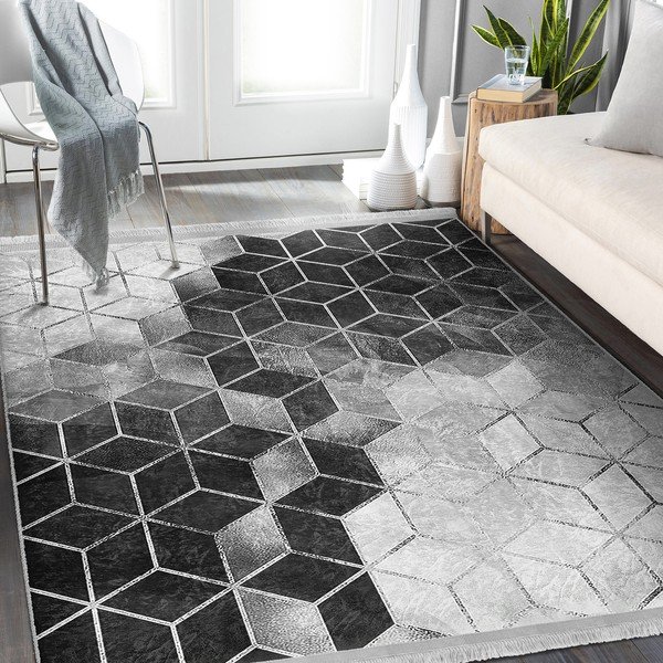 Siva preproga 80x150 cm - Mila Home-image-3