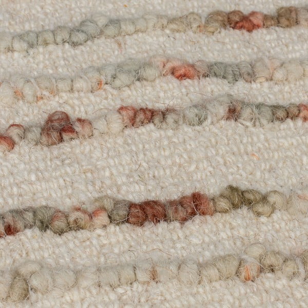 Oranžna/kremno bela volnena preproga 200x290 cm Abstract Swirl – Flair Rugs-image-3