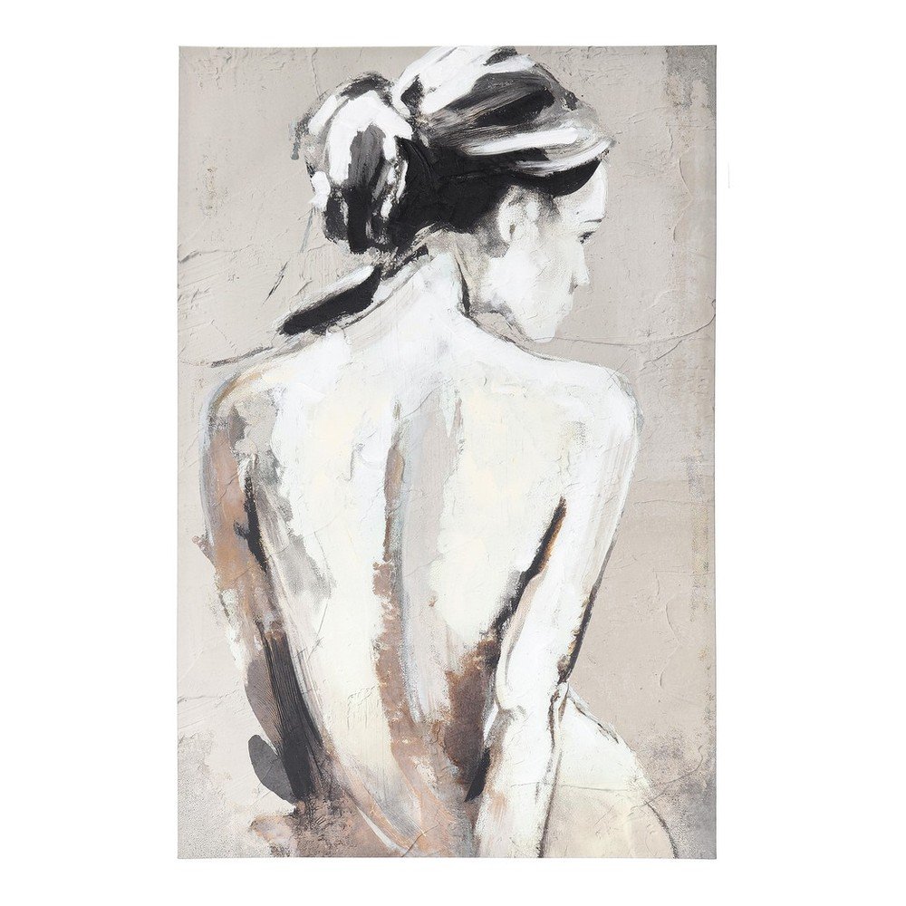 Tiskana/z ročno naslikanimi elementi slika na platnu 80x120 cm Talent