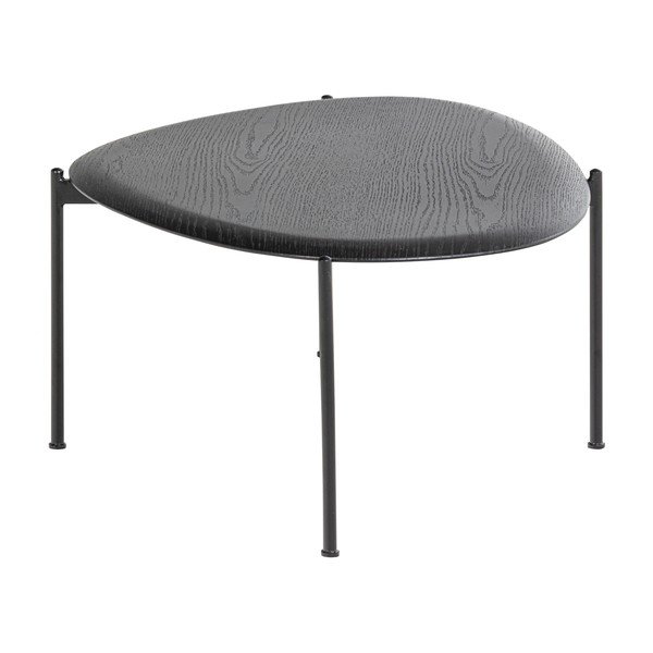 Črna klubska mizica 67x92 cm Kota – WOOOD-image-2