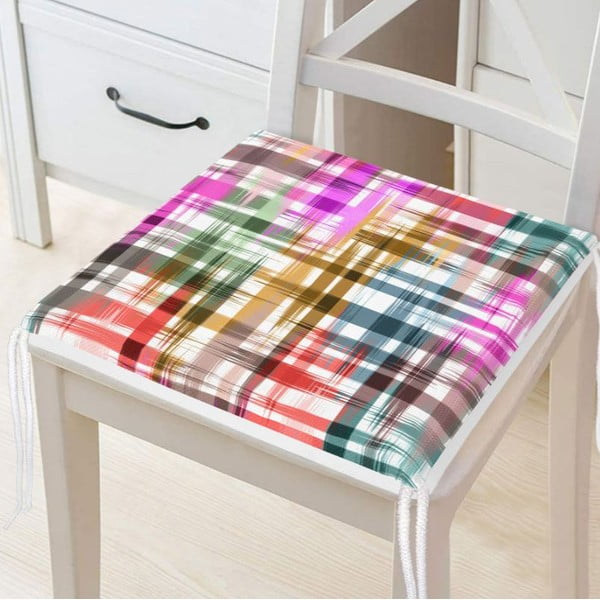 Sedežna blazina 40x40 cm Colour Crisscross – Mila Home-image-1