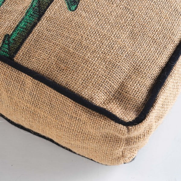 Zelena/rjava vreča za sedenje Balinesia – douceur d'intérieur-image-1