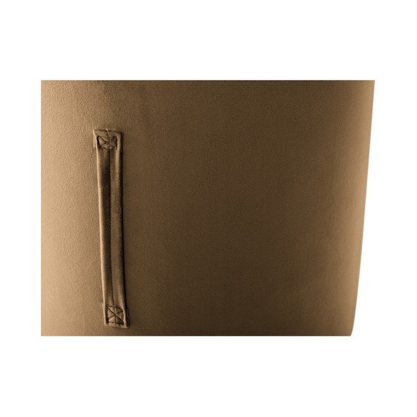 Svetlo rjav puf Mazzini Sofas Fiore, ⌀ 40 cm-image-3
