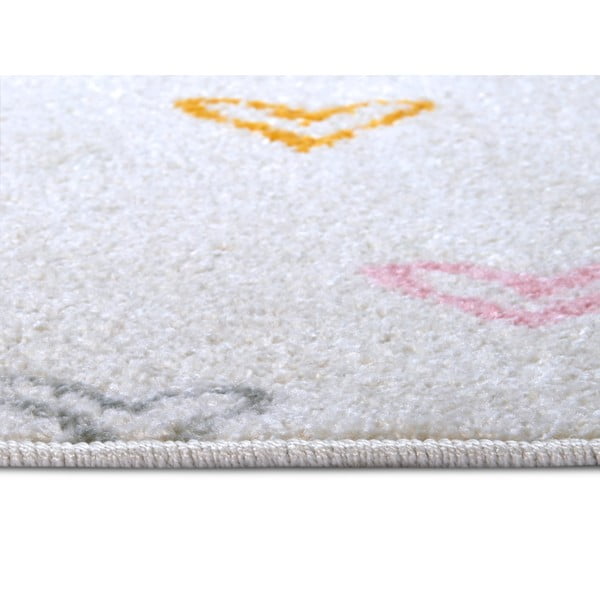 Bela otroška preproga 120x170 cm Hearts – Hanse Home-image-2