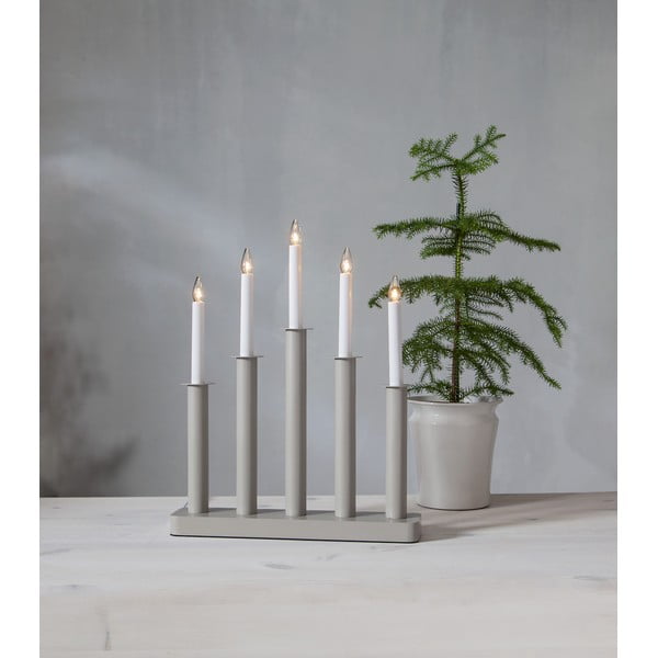 Bež božična svetlobna dekoracija Plate – Star Trading-image-1