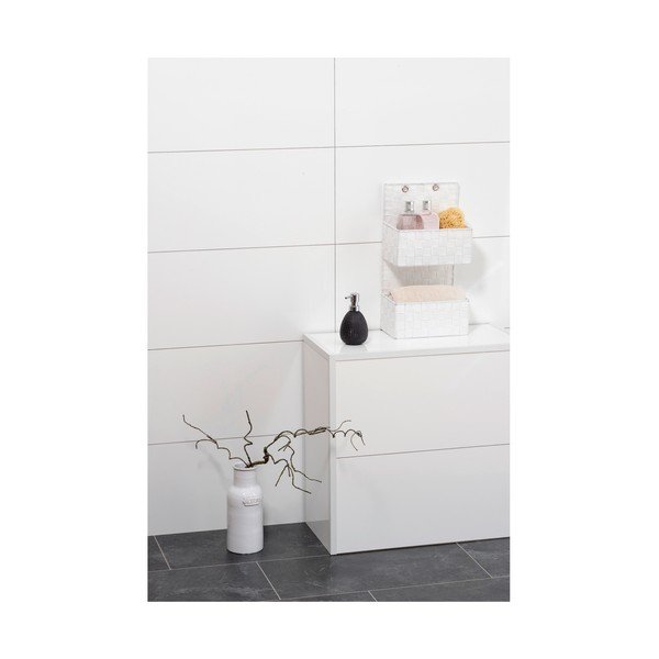 Beli dvojni kopalniški organizator Wenko Adria-image-2