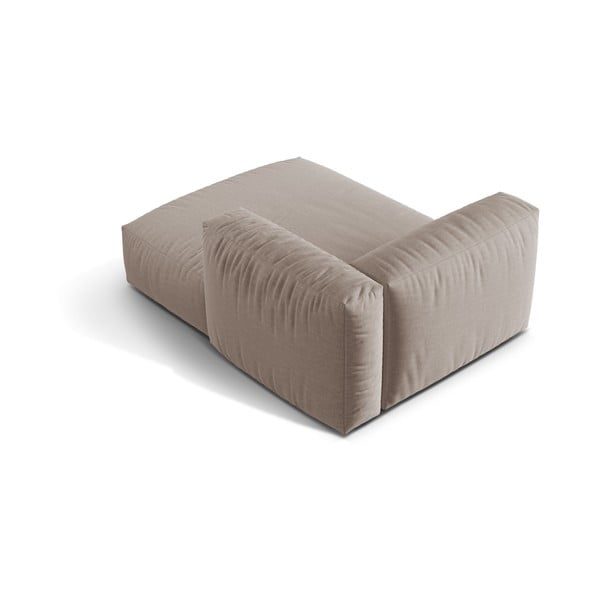 Bež modul za sedežno garnituro (desni kot) Martina – Micadoni Home-image-2