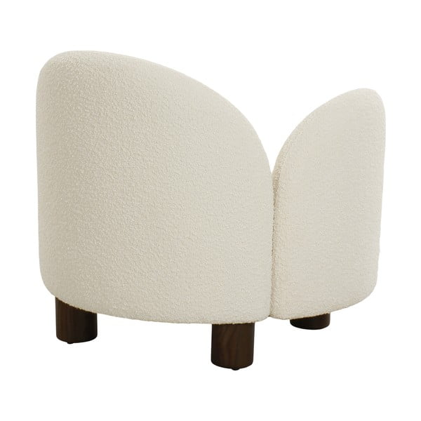 Bel fotelj iz tkanine bouclé Honolulu – House Nordic-image-4