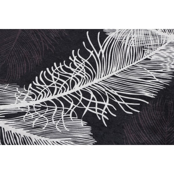 Antracitno sive kopalniške preproge v kompletu 2 ks 60x100 cm Alisan – Foutastic-image-4