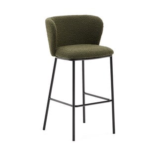 Zelen barski stol (višina sedeža 75 cm) Ciselia – Kave Home