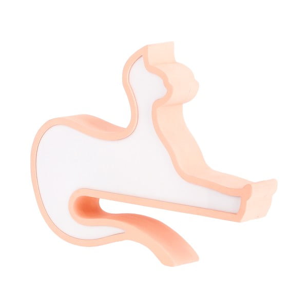 Rožnata otroška namizna svetilka Cat – Candellux Lighting-image-3