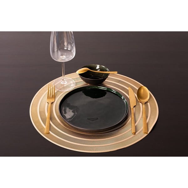 Zlat pogrinjek Tiseco Home Studio, ⌀ 39,5 cm-image-1