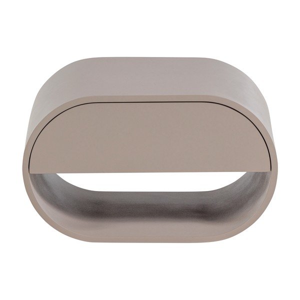 Sivo-bež večnivojska polica 39 cm Momo – WOOOD