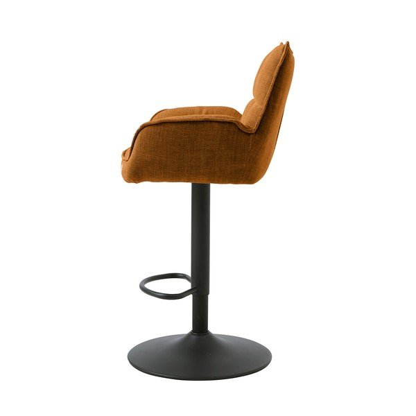 Oranžni barski stoli v kompletu z nastavljivo višino 2 ks Marilla – Unique Furniture-image-3