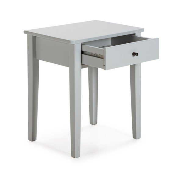 Svetlo siva nočna omarica iz masivnega bora Bart – Marckeric-image-2