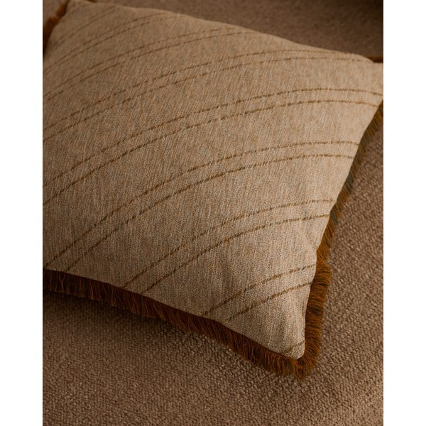 Bombažna prevleka za blazino 45x45 cm Cral – Kave Home-image-1