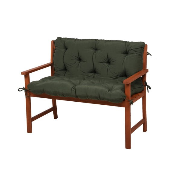 Kaki zelene vrtne sedežne blazine v kompletu 2 ks za klop 50x100 cm Selby – Sun Garden