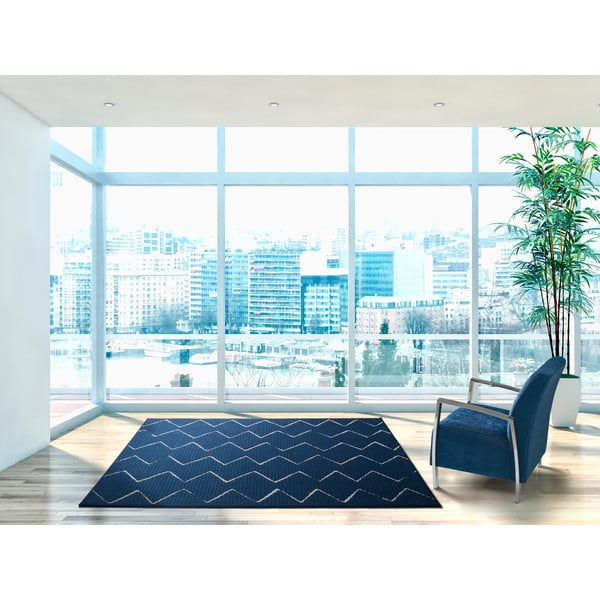 Modra zunanja preproga Universal Cannes, 160 x 230 cm-image-1