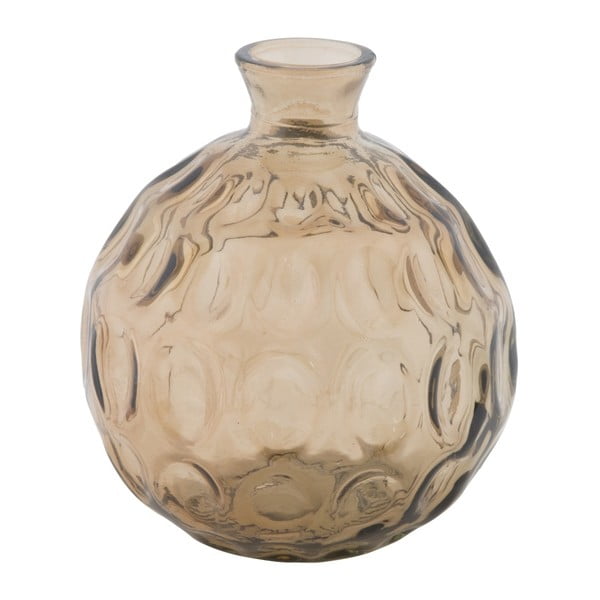 Dimno siva vaza iz recikliranega stekla Mauro Ferretti Balls, ⌀ 14 cm