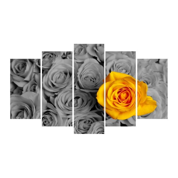 Večdelni 3D Art Gris Flower, 102 x 60 cm