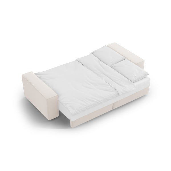 Bež raztegljiva sedežna garnitura 247 cm Jodie – Micadoni Home-image-4