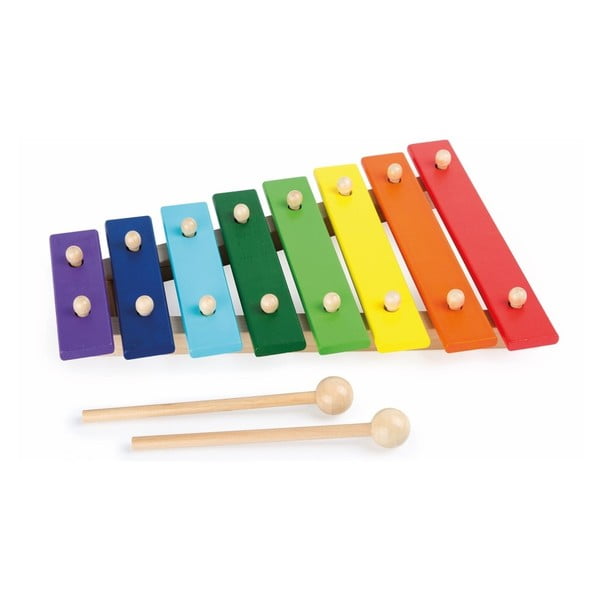 Otroški lesen ksilofon Legler 8 Tones