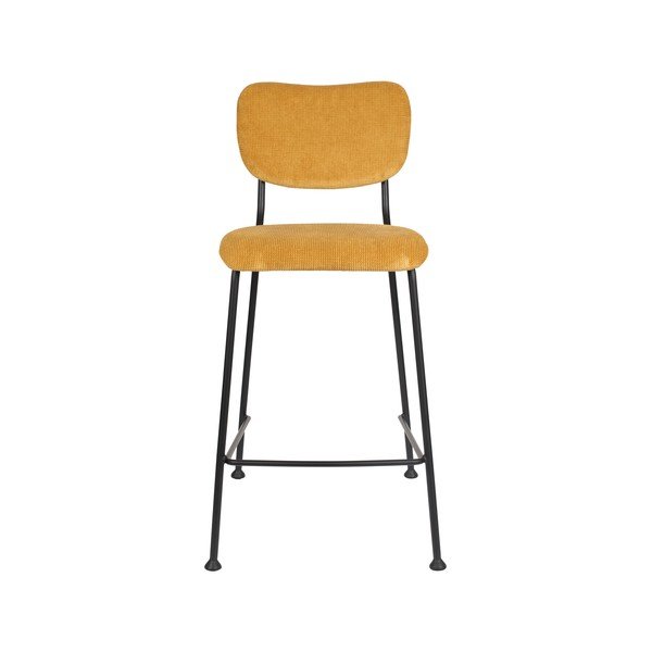 Oker rumeni barski stoli v kompletu 2 ks 92 cm Benson – Zuiver-image-1