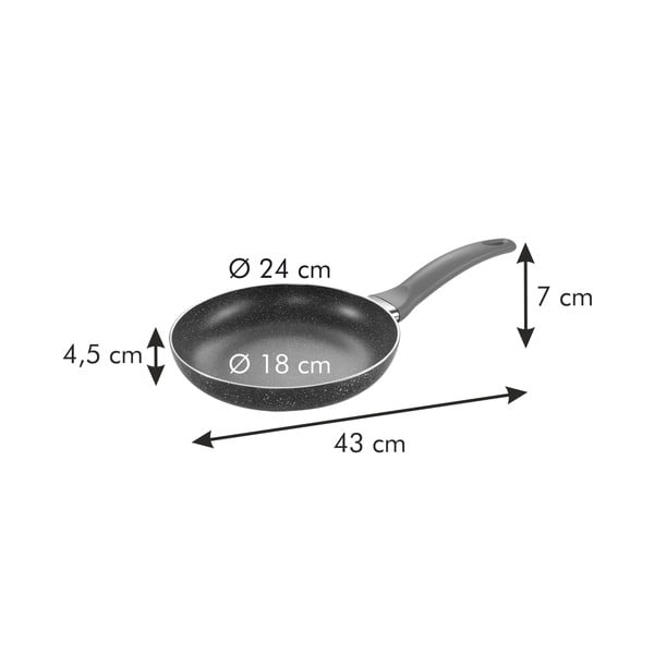 Ponev ø 24 cm Manico Rosso – Tescoma-image-4