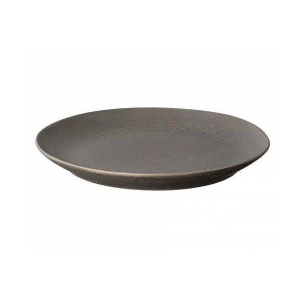 Temno rjav keramičen krožnik ø 26 cm Kumi – Blomus