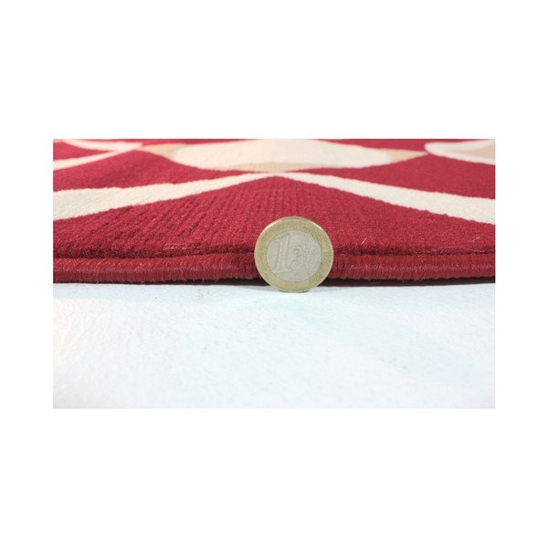 Rdeča preproga Flair Rugs Carnaby Element Rdeča, 160 x 230 cm-image-1