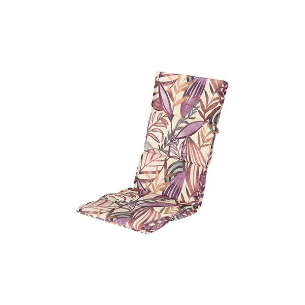 Rožnato-oranžna/vijolična vrtna sedežna blazina 50x123 cm Lauren – Hartman