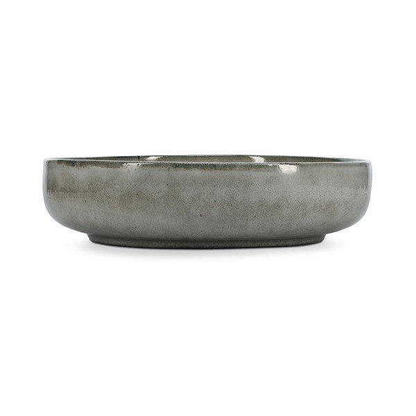 Zelen/moder servirni krožnik iz kamenine ø 28 cm Meridian – Salt&Pepper-image-2