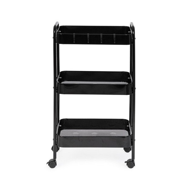 Kovinski servirni voziček na kolesih 29,5x41 cm Leiky – Yes Everyday