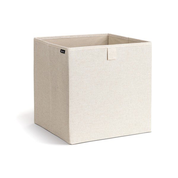 Bež tekstilna škatla za shranjevanje 32x31,5x31,5 cm Soft Storage Cube – Bigso-image-4