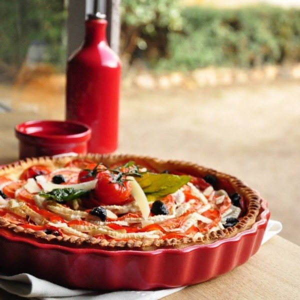 Bela pločevina za pito Emile Henry, ⌀ 26 cm-image-1