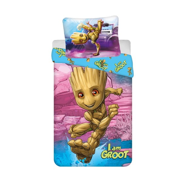 Enojna bombažna otroška posteljnina 140x200 cm Groot – Jerry Fabrics