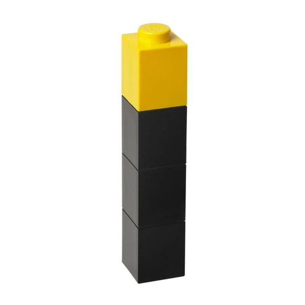 Črna steklenička za pijačo LEGO®, 375 ml